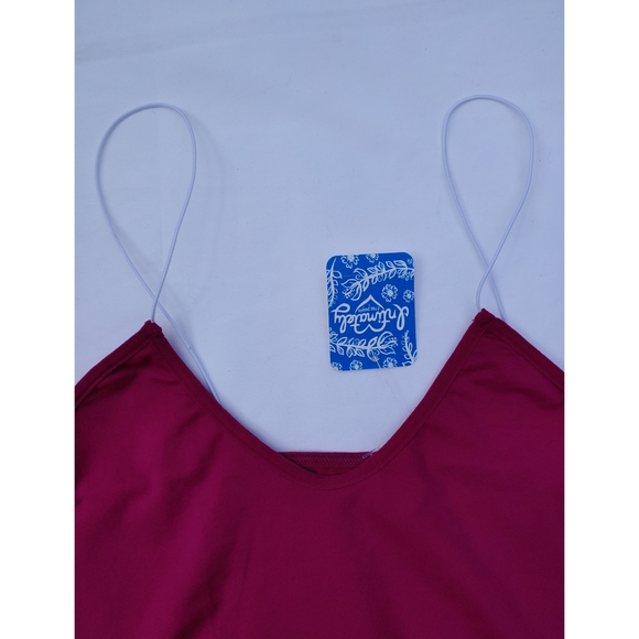 🆕Free People Brami Skinny Strap Fuschia M/L - Picture 6 of 8